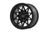 Rough Country 78 Series Wheel | Simulated Beadlock | Black | 18x9 | 5x5 | -12mm