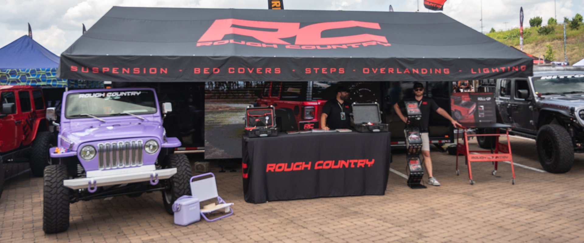 From Bed Caps to Bumpers: Rough Country at Jeep Invasion 2025