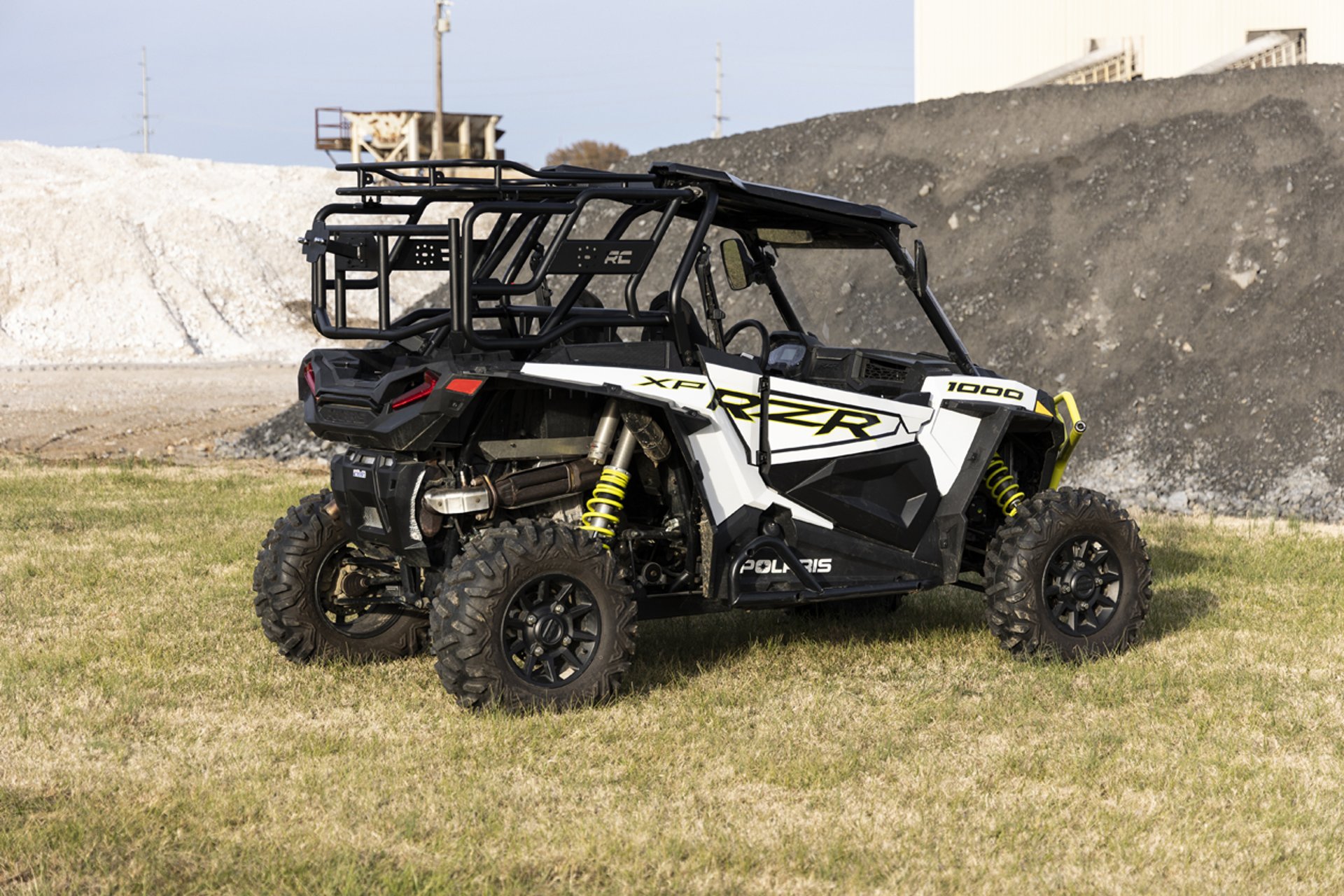 Polaris RZR Tubular Rear Cargo Rack