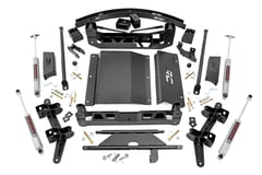 Front Torsion Bar Crossmember Mount – 2-Piece Set For 99-07 Chevy Silverado GMC – Powder Coated Steel