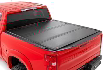 Hard Tri-Fold Flip Up Bed Cover | Chevy/GMC Sierra 1500 (19-25)/Silverado 1500 (19-25)