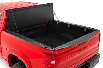 Hard Tri-Fold Flip Up Bed Cover | Chevy/GMC Sierra 1500 (19-25)/Silverado 1500 (19-25)