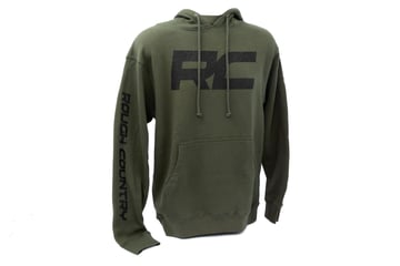 Rough Country Heavyweight Hoodie | RC Topographical | Army Green