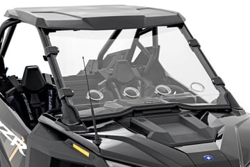 Vented Full Windshield | Scratch Resistant | Polaris RZR PRO/Turbo R