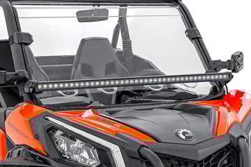 LED Light Kit | Front Mount | 40" Black-Series Single Row | Can-Am Maverick Sport 1000R 