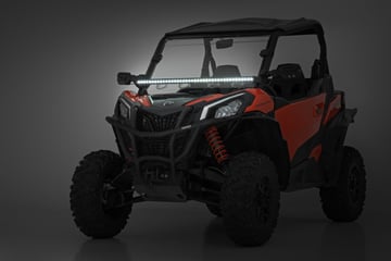 LED Light Kit | Front Mount | 40" Black-Series Single Row | Can-Am Maverick Sport 1000R 