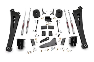 プレスクリプション　ワンドロップ Dodge 3500 Shocks Rough Country M1 Monotube Front Shocks 4