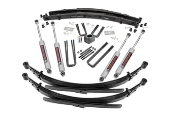 4 Inch Lift Kit | Rear Springs | Dodge W100 Truck/W200 Truck 4WD (1970-1974)