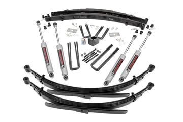 4 Inch Lift Kit | Rear Springs | Dodge W100 Truck/W200 Truck 4WD (1974-1977)
