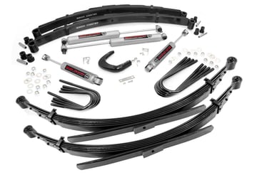 4 Inch Lift Kit | 56 Inch RR Springs | Chevy/GMC 3/4-Ton Suburban 4WD (88-91)