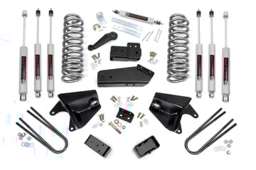 4 Inch Lift Kit | Quad Front Shocks | Ford F-150 4WD (1980-1996)