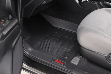 ACC Black Molded Vinyl Flooring – 2005-2015 Toyota Tacoma Standard Cab 2WD & 4WD – USA Made