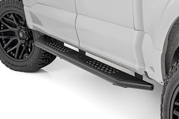 OV2 Running Boards | Side Step Bars | Crew Cab | Ford F-150/Lightning/F-250/F-350 (15-26)