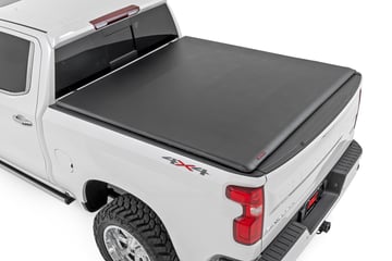 Soft Roll Up Bed Cover  | Chevy/GMC Sierra 1500 (19-25)/Silverado 1500 (19-25)