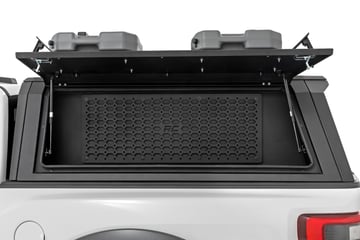 thumbnail image 2 of Black Bed Rail Caps For 2007-2013 Chevy Silverado 6.6ft Bed – Top Protector Cover 2 of 2