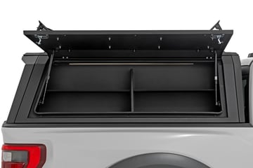 Bed Cap Side Shelf Storage Bin | Passengers Side