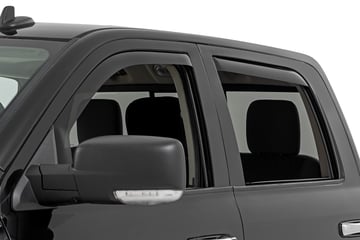 Side Window Deflectors | In Channel Rain Guard | Ram 1500/2500/3500 (10-25 & Classic)