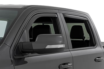 Side Window Deflectors | In Channel Rain Guard | Ram 1500 (19-26)/1500 TRX (21-24) 