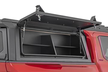 Bed Cap Side Shelf Storage Bin | Passengers Side | Toyota Tacoma (24-26)