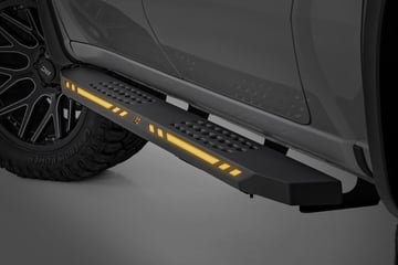 AC2 Running Boards | Amber/White | Crew Cab | Ram 1500 (19-26)/1500 TRX (21-24)