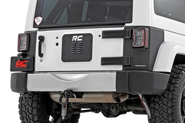 Trail Cladding | Rear Corners | Jeep Wrangler JK/Wrangler Unlimited  (07-18)