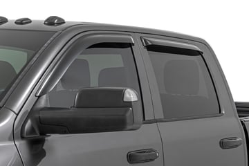 Side Window Deflectors | Tape On Rain Guard | Ram 1500 (09-18)/2500 (10-26)