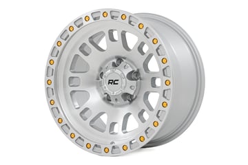 Rough Country 82 Series Wheel | One-Piece | Full Machined  | 17x9 | 5x4.5 | -12mm