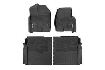 Flex-Fit Floor Mats | Ford F-150 (15-25)/F-150 Lightning (22-25)/Raptor (17-25)