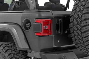 Trail Cladding | Rear Corners | Jeep Wrangler JL/Wrangler Unlimited (18-26)