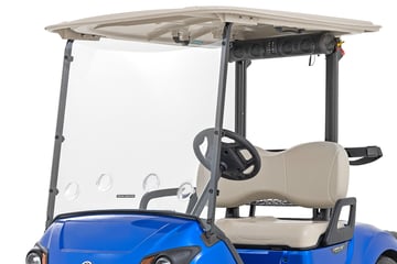Vented Full Windshield | Scratch Resistant | Yamaha Drive2 