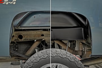 Rear Wheel Well Liners | Chevy Silverado 1500 (07-13)/Silverado 2500 HD (07-10) 