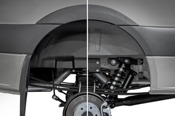 Rear Wheel Well Liners | Mercedes-Benz Sprinter 3500 (19-22)/Sprinter 3500XD (19-25) 