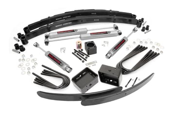 6 Inch Lift Kit | Rear Blocks | Chevy/GMC C30/K30 C35/K35 Truck 4WD (77-87)