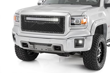 GMC Sierra Mesh Grille w/30in LED
