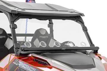 Vented Full Windshield | Scratch Resistant | Polaris General XP 4 1000 
