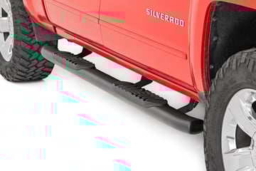 Oval Nerf Step | Crew Cab | Chevy/GMC 1500/2500HD/3500HD (07-19 & Classic)