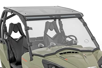Vented Full Windshield | Scratch Resistant | Can-Am Commander Max 1000 