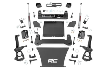6 Inch Lift Kit | Mono Leaf Rear | Chevy Silverado 1500 4WD (2025-2026)