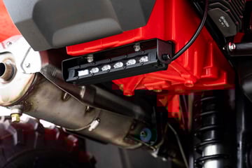 LED Light Kit | Rear Mount | 6" Black Slimline | Honda Foreman 500