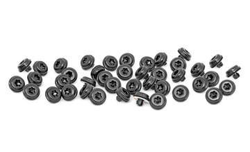 Black 3M Rivets for Fender Flares