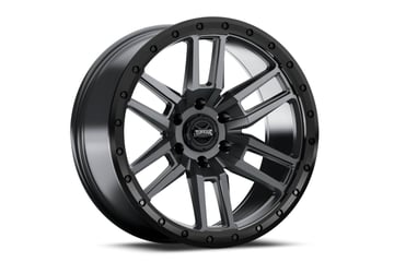 Torque Pritchett | Anthracite w/Black Lip | 18x9 | 6x5.5 | -12mm
