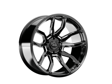 Torque Impact | Gloss Black w/Milled Accents | 20x9 | 6x5.5 | -12mm