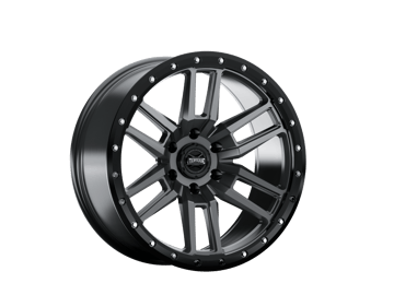 Torque Pritchett | Anthracite w/Black Lip | 17x9 | 6x5.5
