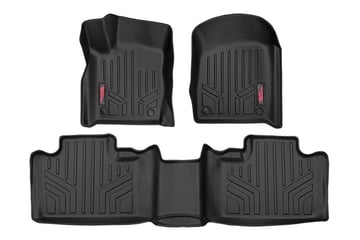 Heavy Duty Fitted Floor Mat Set (Front/Rear) for 13-19 Jeep Grand Cherokee WK2 [M-60300]