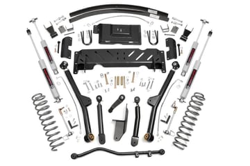 Jeep XJ 4.5in Long Arm Suspension Lift Kit (w/Rear Add-a-leafs)