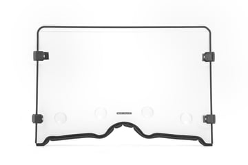 Vented Full Windshield | Scratch Resistant | Yamaha Rhino 660/Rhino 700 