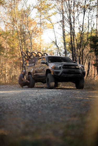 Tacoma, mountain biking