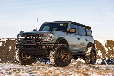 Badlands Bronco, Area 51 Blue, Bronze Wheels