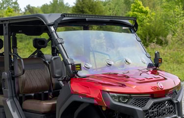 vented UTV windshield