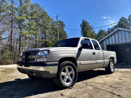 3 Inch Lifted 2004 Chevy Silverado 1500 2WD